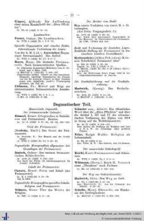 Dogmatischer Tei