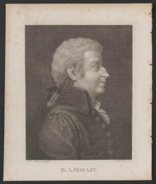 Porträt Wolfgang Amadeus Mozart (1756-1791)