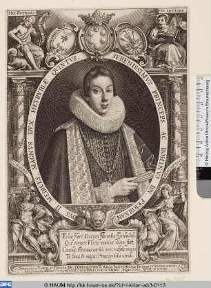 Ferdinand II., Jugendbildnis