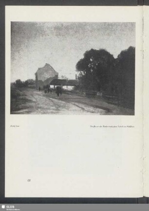 Adolf Lier: Straße an der Rodenstockschen Fabrik in München