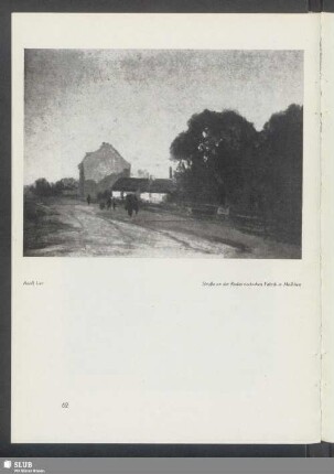 Adolf Lier: Straße an der Rodenstockschen Fabrik in München