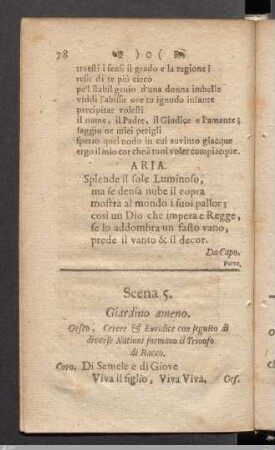 Atto Terzo. / Dritte Abhandlung: Scena 5.