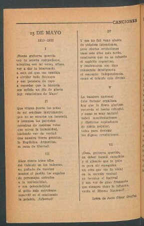 25 de mayo : 1810-1923
