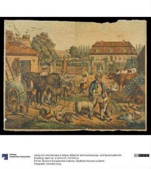 Bilder für den Anschauungs- und Sprachunterricht. [Frühling]