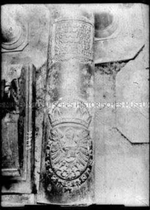 Falkonett König Ferdinands I., Detail