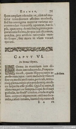 Caput VI. De Forma Chymiae