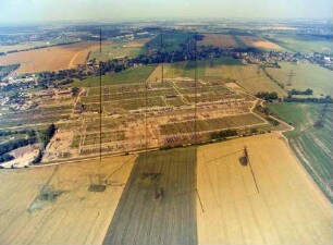Umspannwerk in Chemnitz-Röhrsdorf : Blickrichtung Norden