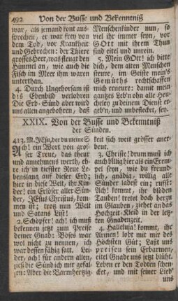 XXIX. Von der Busse und Bekenntniß der Sünden