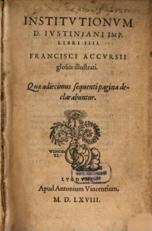 Institutiones Justiniani