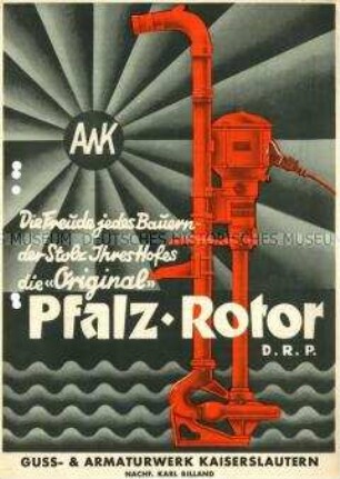 Die Freude jedes Bauern - der Stolz Ihres Hofes die "Original" Pfalz-Rotor