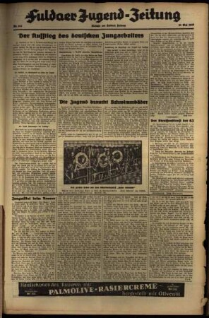 Zweite Ausgabe vom Freitag, den 21. Mai 1937.