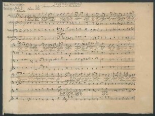 Tonkünstlerlied; Coro maschile; D-Dur