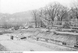 Dresden, Volksschwimmhalle Steinstraße, Januar 1969