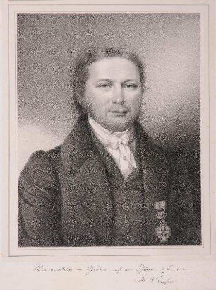 Bildnis von August Twesten (1789-1876)