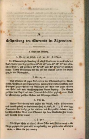 Beschreibung des Oberamts Leonberg