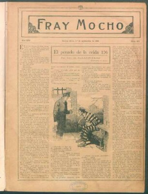 El penado de la celda 176 : (Ilustración de Rojas)
