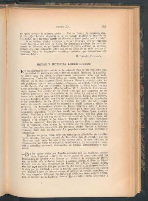 Notas y noticias sobre libros