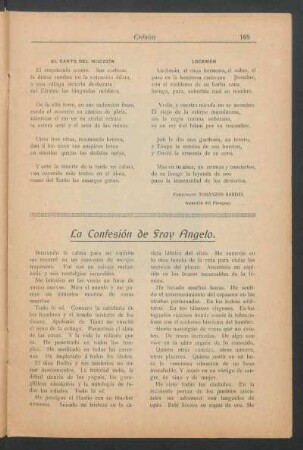 La Confesión de Fray Angelo.