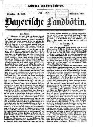 Bayerische Landbötin. 1855, 2 = Jg. 26