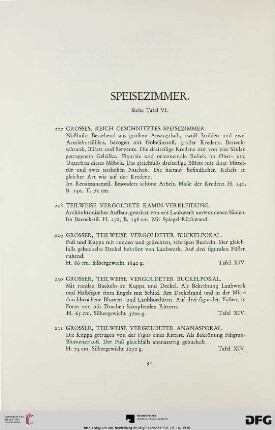 Speisezimmer (Nr. 227-269)
