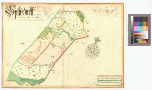 Splietsdorf (Splitsdorf) Amt/Distrikt Grimmen