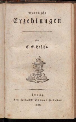 Moralische Erzehlungen