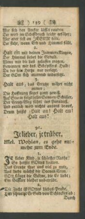 91. Je lieber, je trüber