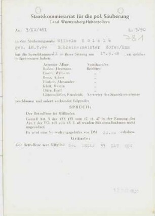Hölzle, Wilhelm