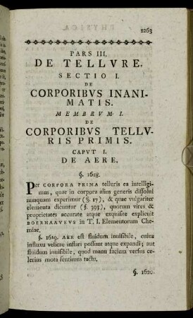 Cap. I. De Aere