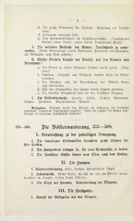 Die Völkerwanderung. 375 - 568