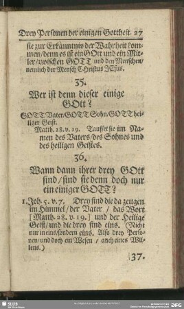 [5. Gott Vater, Sohn, und Heil. Geist]