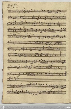 15. Graun, Johann Gottlieb, Suite, GraunWV A:XI:2 