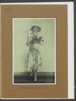 Suplemento de "Anales" : [Fotografía de] Sta. Matilde Aguirre Rodríguez Larreta