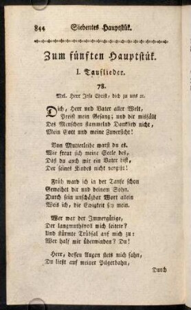 844-858, Zum fünften Hauptstük.