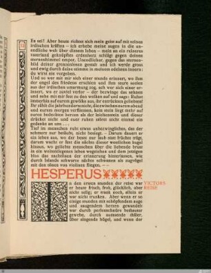 Hesperus
