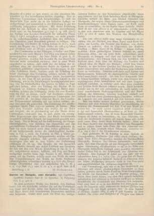 79-82 Abercius von Hieropolis, nicht Hierapolis, vgl. Lightfoot, Apostolic Fathers Part 2