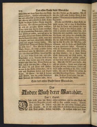 804-900, Das Andere Buch derer Maccabaeer