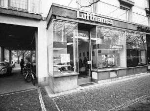 Freiburg: Lufthansabüro; Außenansicht