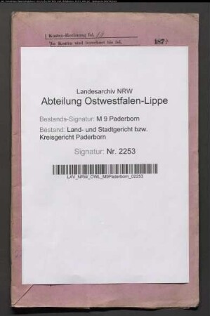 Erblasser: Schlüter, Johann Georg: