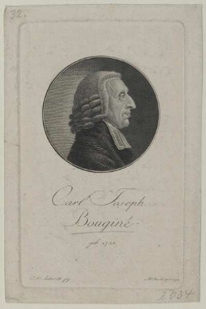 Bildnis des Carl Joseph Bougine
