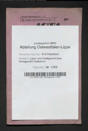 Erblasser: Tipp, Elisabeth, geb. Tacke; Ehepartner: Tipp, Johann: