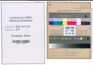 Entnazifizierung Maria Knueppel , geb. 09.11.1902 (Einzelhaendlerin)