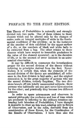 Preface to the First, Second and Third Edition.