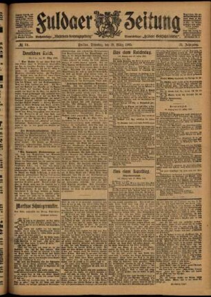 Ausgabe vom Dienstag, den 28. März 1905.