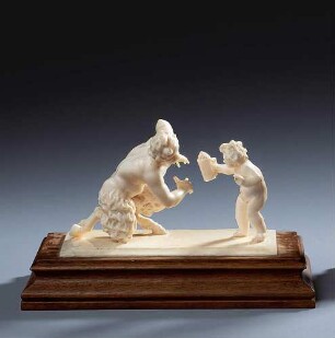 Satyr mit Amor