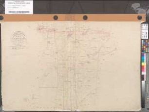 Urkarte der Flur 11 der Katastergemeinde Borgholzhausen-Land (Untergemeinde Barnhausen)
