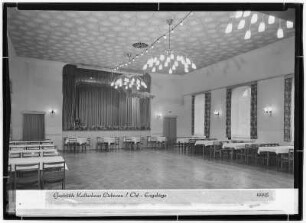 Gaststätte Kulturhaus Liebenau. Saal