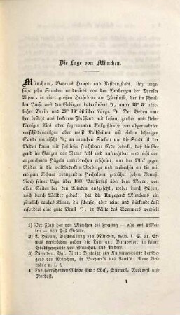 München mit seinen Umgebungen : historisch, topographisch, statistisch dargestellt