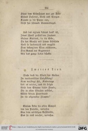Zweites Lied