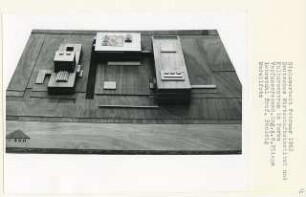 Deutsches Wirtschaftsinstitut und Kulturzentrum Turku (Diplomarbeit bei Peter Poelzig): Modellfoto 1:400